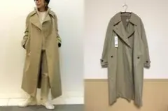 Mサイズ UNIQLO U ユニクロ ユー オーバーサイズ トレンチ コート
