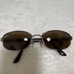 Ray-Ban オーバルサングラス ブラウンレンズ