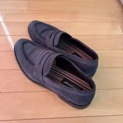 stefanoossi ダークブルー メンズ靴