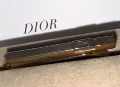 DIOR ネクタイピン ゴールド ケース付 ディオール ロゴ