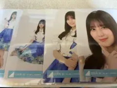日向坂　生写真　小坂菜緒　まとめ売り　24コンプ96枚 日向坂46小坂菜緒＆上村ひなの、まるで姉妹な“なおなの”コンビが表紙