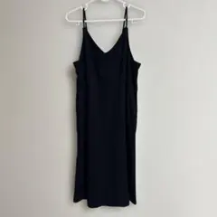 キッズ キャミワンピース ブラック 140cm