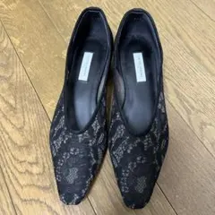 最終価格！ユナイテッドアローズ　総レースパンプス22.5