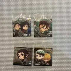 鬼滅の刃 ディフォルメシール ウエハース 竈門炭治郎 冨岡義勇 善逸 獪岳