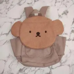 【新品未使用】ミッフィー ボリス くま 　ベビーリュック