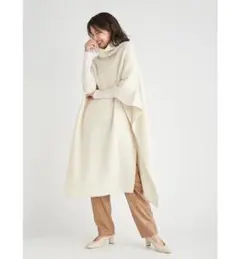 ニットポンチョ ポンチョ