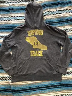 lucky brand ウイングフットプリント　パーカー　アメカジ