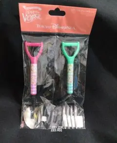 [新品]　東京ディズニーシー　ダッフィー　シェリーメイ　　スプーン＆フォーク