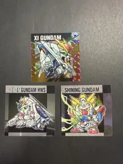 元祖SDガンダム スナックⅡ 3枚セット(シークレット含む)