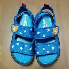 ミキハウスホットビスケッツ 星柄サンダル 18.0cmキッズ