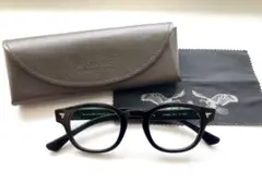 美品・完品】ORGUEIL オルゲイユ メガネ 伊達眼鏡 付属品完備 鯖江製 
