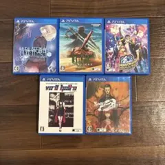 特殊報道部　他　PS Vita ゲーム 5本セット