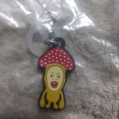 こびとづかん めじるしラバーマスコット　ベニキノコビト