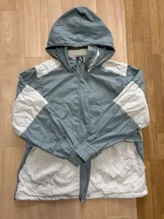 WL5009 グリーン ホワイト マウンテンパーカー M