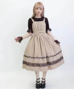 Chalmiere ブリリアントローズジャンパースカート シャルミエール