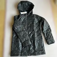 DEBUTTO神戸キルティングダウンジャケット フード付き