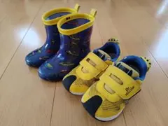 Dr.YELLOW スニーカー17cm＆長靴16cmセットのサムネイル