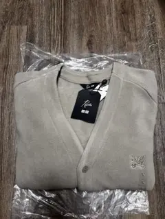 UNIQLO×Needles フリースカーディガン　　　　【Lサイズ】　ベージュ