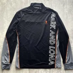 長袖モックネック