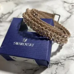 SWAROVSKI スワロフスキー ブレスレット パープル - メルカリ