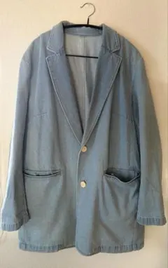 NIKO AND. ライトブルーロングジャケット