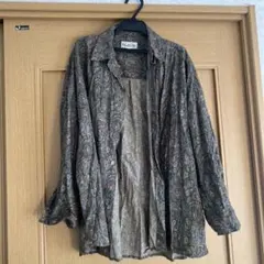 ＲＮＡ-N ペイズリー柄長袖シャツ Mサイズ