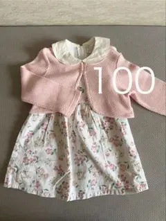 ワンピース 100 半袖　ビケットクラブのサムネイル