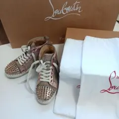 クリスチャンルブタン ハイカットスニーカー 34ハーフサイズ