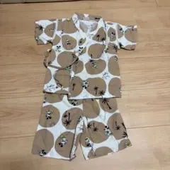BREEZE ミッキー 甚平 110cm 綿100%