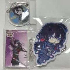 刀剣乱舞 鯰尾藤四郎 3点セット アクキー アクスタ ワッペンキーホルダー