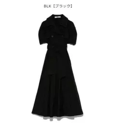 【新品未使用】トレンチ風ワンピース　furfurのサムネイル