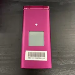 かんたんケータイ KYF38 ワインレッド