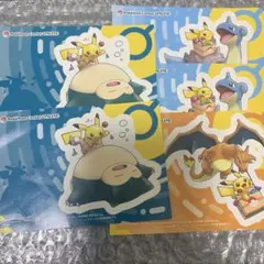ポケモン ステッカー 4枚セット
