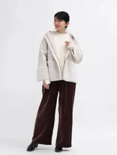 MEDOC ベージュムートン調コート 29,000円 ヤマダヤ福袋