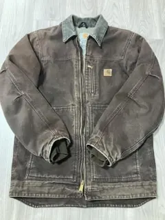 Carhartt カーハート ダックジャケット ブラウン ワークジャケットのサムネイル