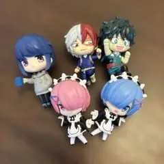 アニメキャラクター デフォルメフィギュア 5体セット
