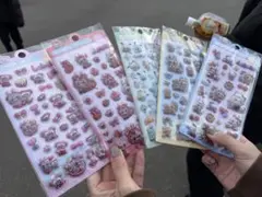 ボンボンドロップシールまとめ売り5種セット