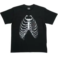 noremid 骸骨Tシャツ　BLACK Lサイズ
