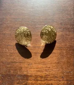 クリスチャンディオールChristian Dior ピアス ゴールド CDロゴ