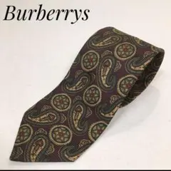 Burberrys バーバリー　ネクタイ　ペイズリー柄