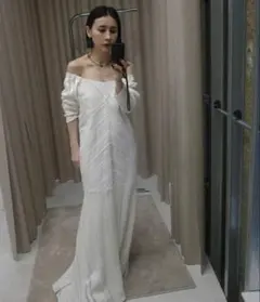 AMERI 2WAY CRAFT MIX LACE DRESS