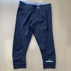 adidas stella mccartney 6分丈スパッツ　レディースM 黒
