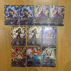 ドラゴンボールカード　デュアルエボリューション SR 10枚まとめ売り