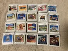 ニンテンドー3DSソフト　20本セット