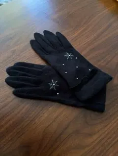 3連休限定値下げ！【未使用】女性用手袋　雪デザイン