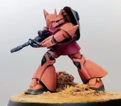 【塗装完成品】ガンダム チョコサプ リペイント シャア専用 ゲルググ ビネットのサムネイル