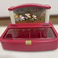 Hello Kitty オルゴール付きジュエリーボックス 遊園地デザイン