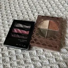 KATE とヴィゼ　リシュ アイシャドウパレット 2種セット