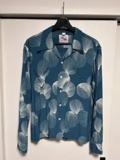 Duke Kahanamoku 長袖アロハ Mサイズ美品 DK29449のサムネイル