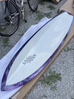 Safiir ショートボード ホワイト/パープル